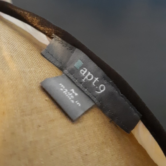 Apt 9 Earth Tones Floral Blouse, size M - Picture 4 of 5